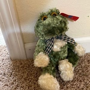 Frog mini stuffed animal